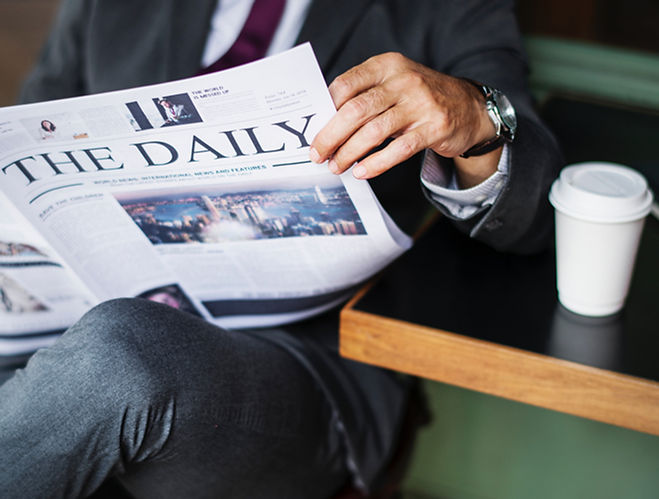 Reading Daily Newspaper