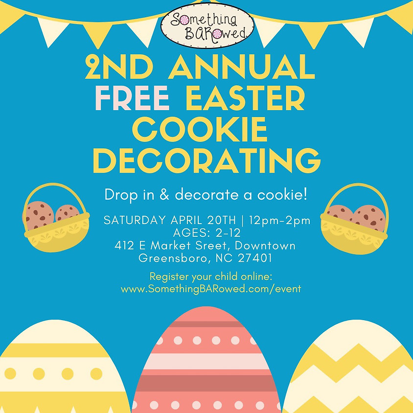 Free Easter Cookie Decorating Party