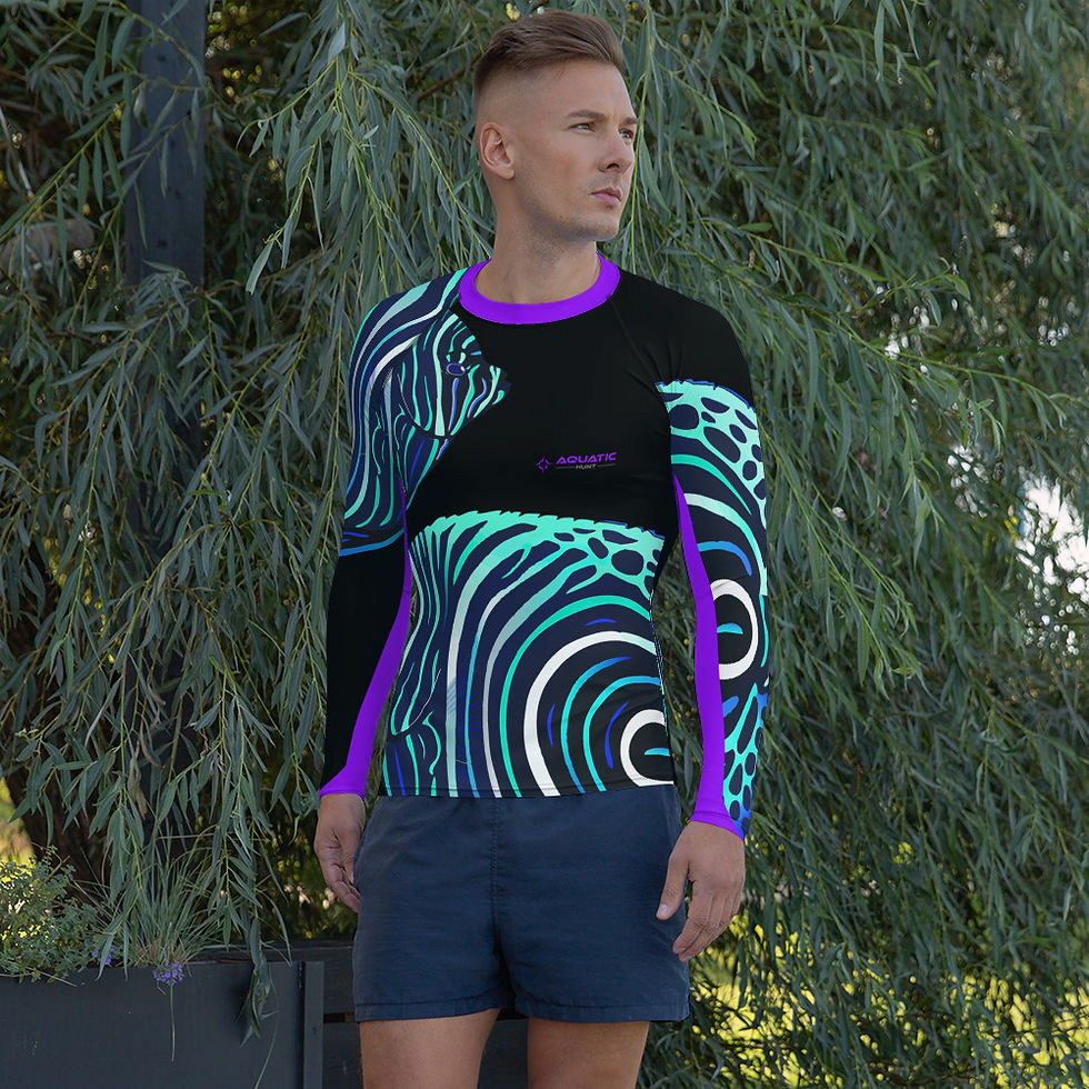 Thumbnail: Men's Rash Guard - Design 6