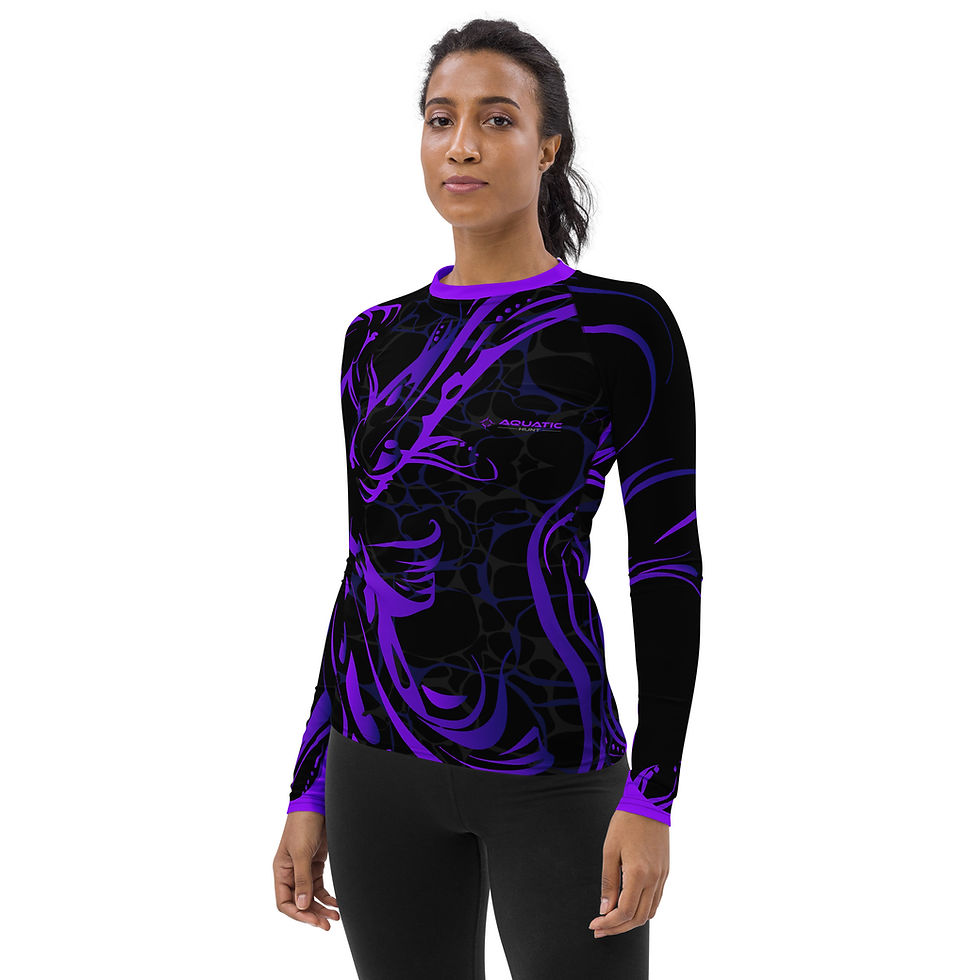 Thumbnail: Women's Rash Guard - Design 7