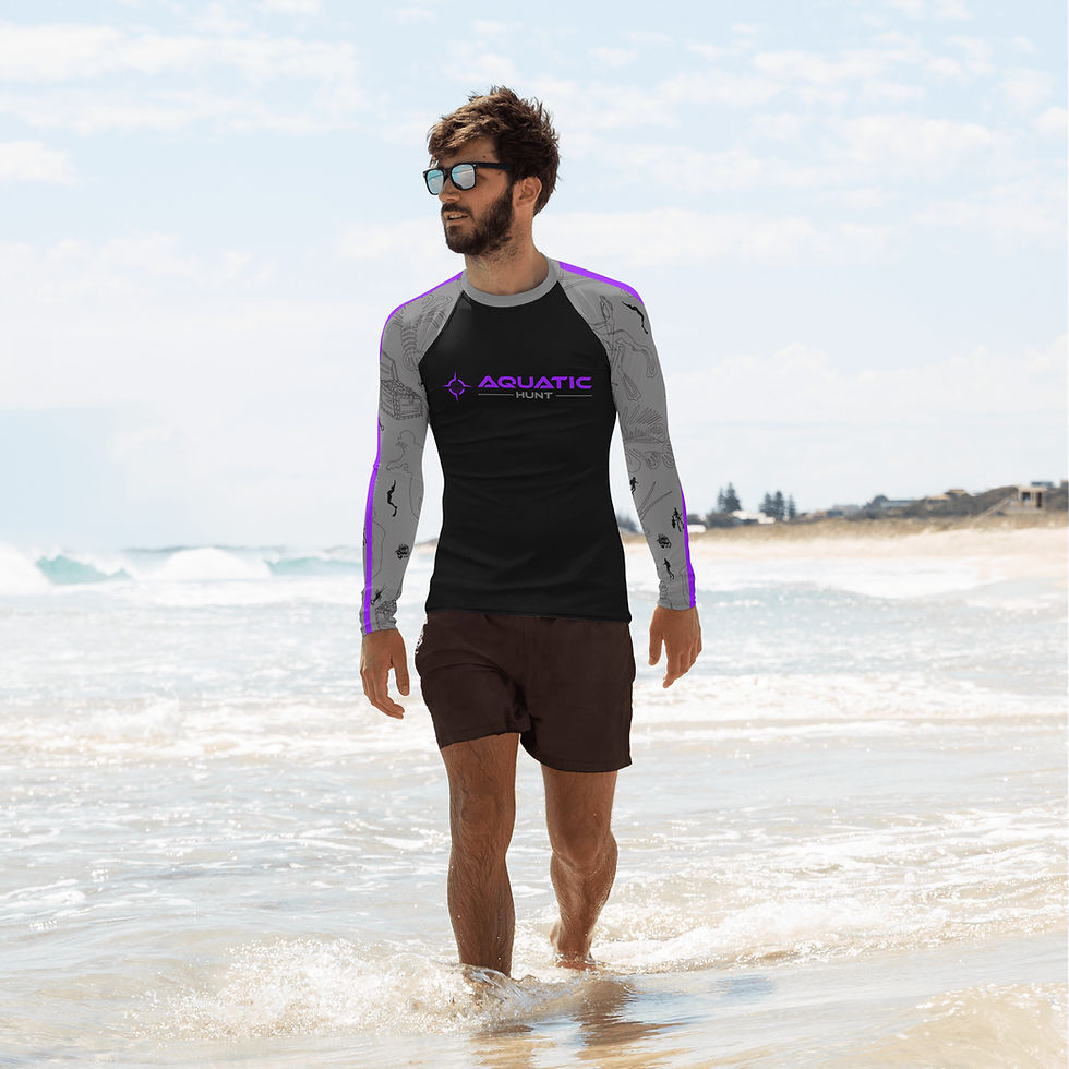 Thumbnail: Men's Rash Guard - Design 3