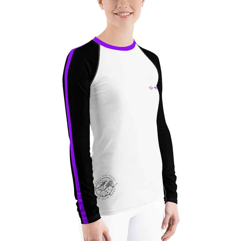 Thumbnail: Women's Rash Guard - Design 2