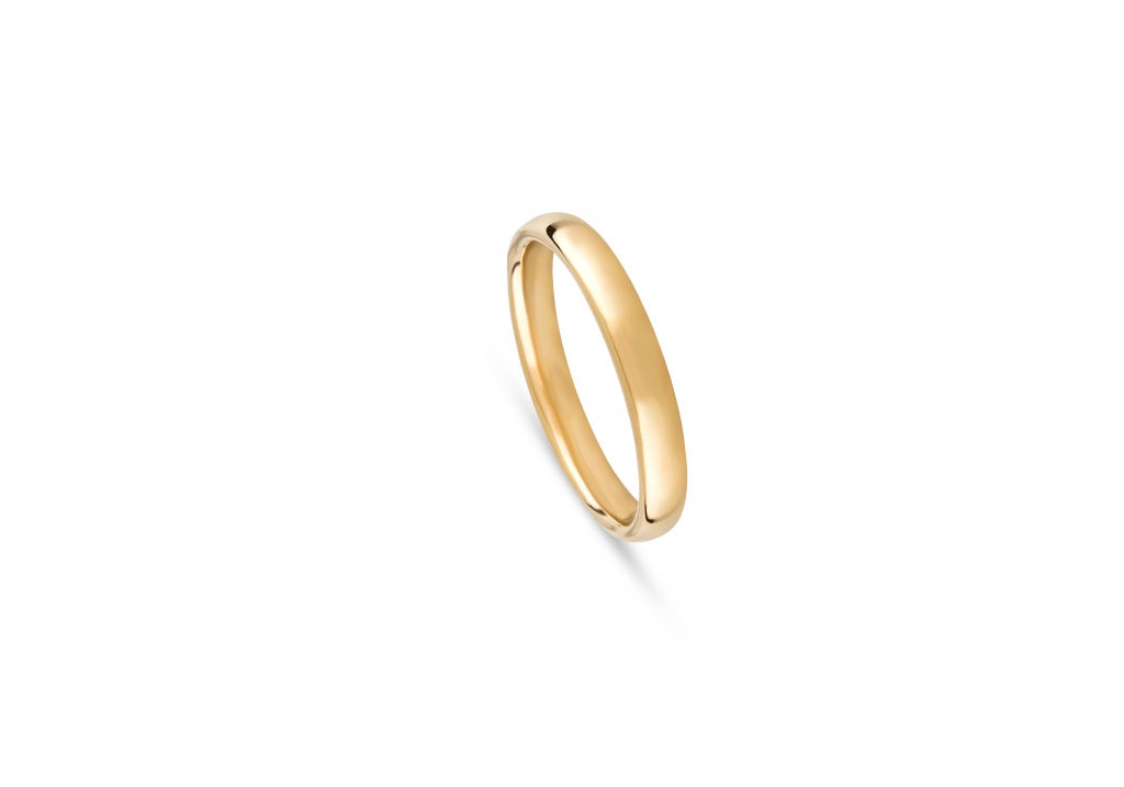 Aliança Conforto 3.00mm Ouro