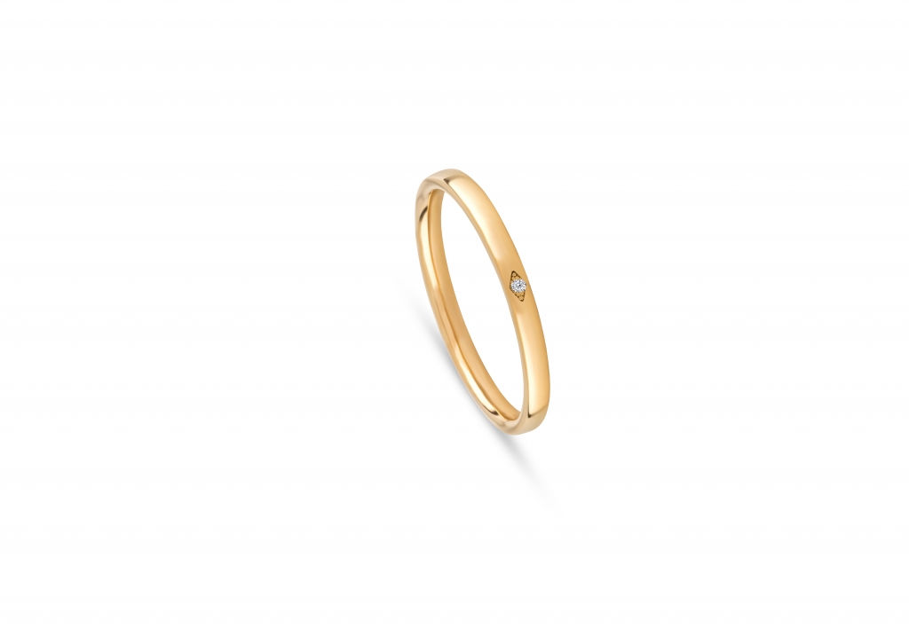 Aliança Anilha 2.00mm Ouro