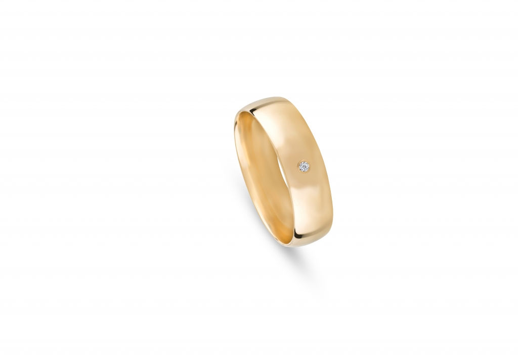 Aliança Simples 5.50mm Ouro