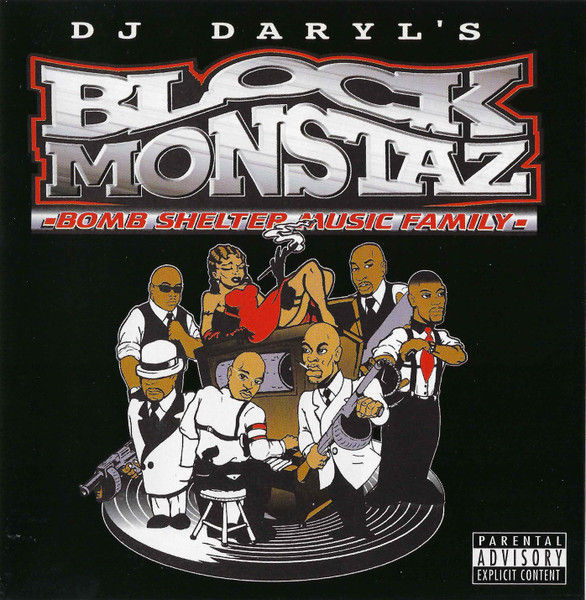 Picture of DJ Daryl's BlockMonstaz album cover. It features songs like Sneak Pek.