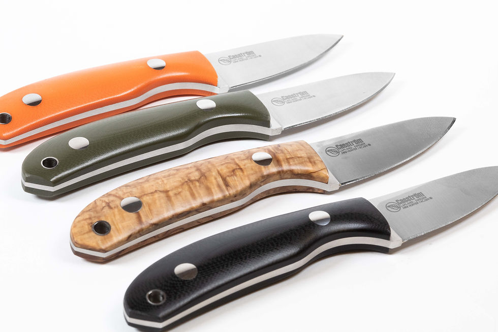 Miniaturbild: CASSTRÖM Safari Mini Hunter – Schwarzes G10 / Kydex