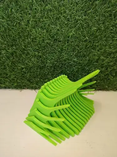 Thumbnail: Xbox Series Controller Stand - Lime Green Side/Back View