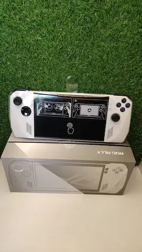 ROG Ally with retail packaging