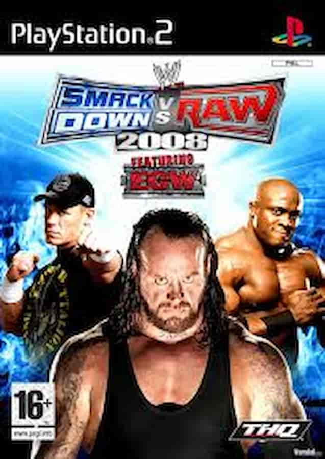 WWE SmackDown vs. Raw 2008 PS2 Game (Pre-Owned)