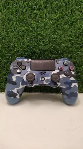 PS4 Camo Blue DualShock Controller (Pre-Owned)