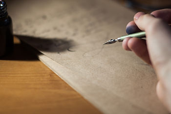 fountain pen writing
