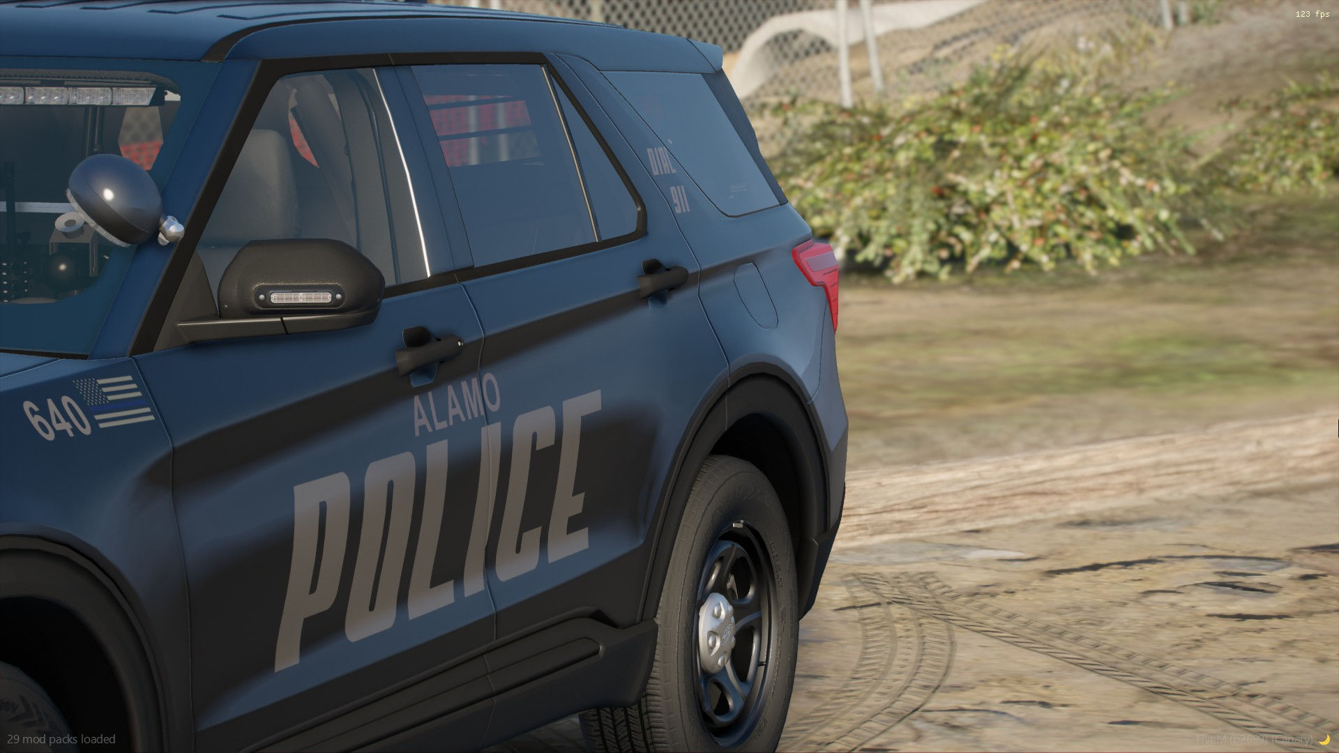 Ghosted Alamo Police Livery