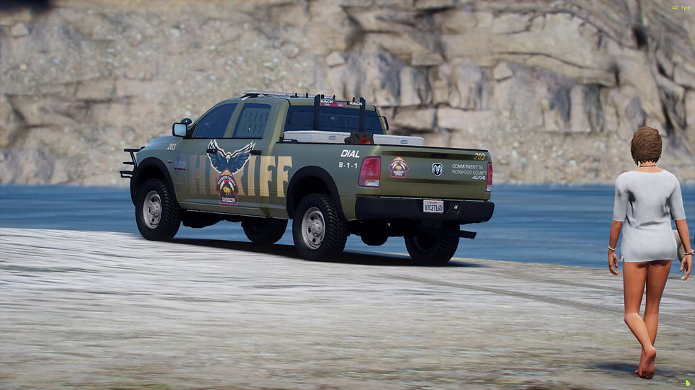 Thumbnail: 2016 Roxwood County Sheriff Ram 1500 Livery