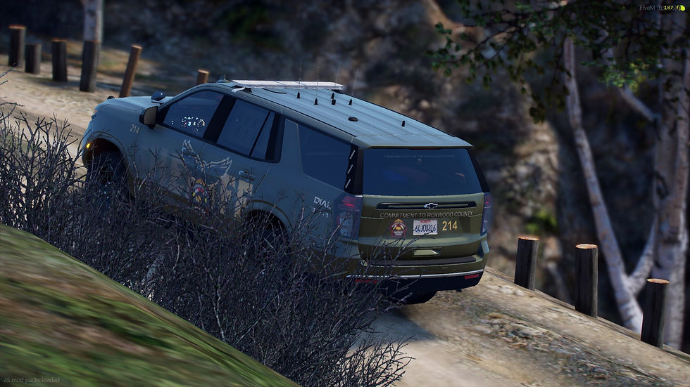 Thumbnail: 2022 Roxwood County Sheriff Tahoe Livery