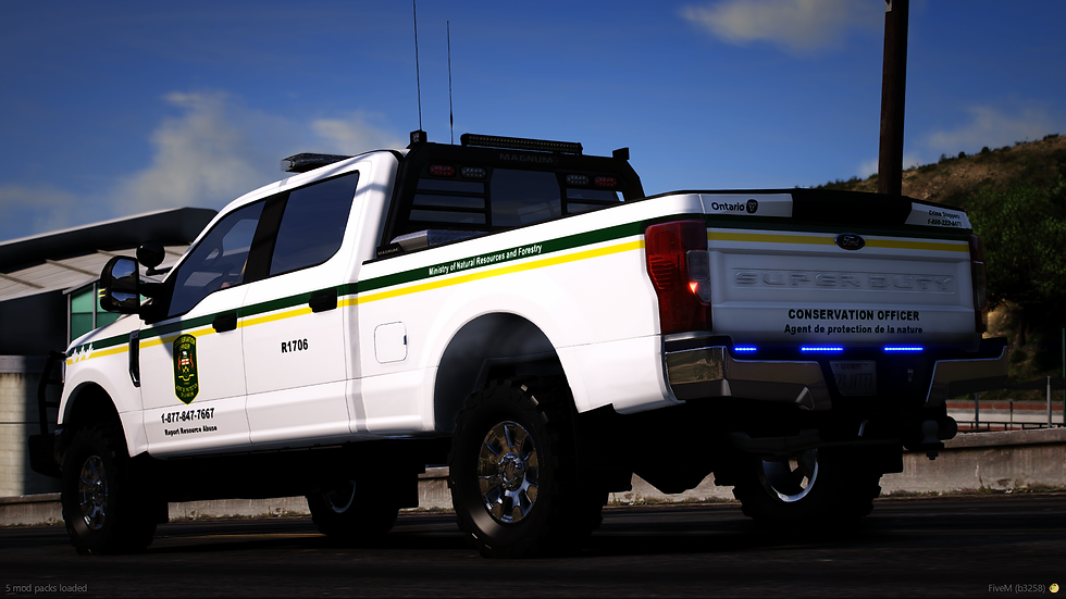 Thumbnail: Ontario Conservation F350 Livery