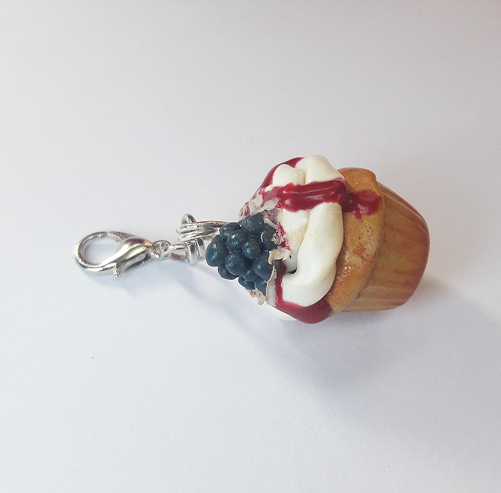 Miniature : Muffin fruits rouges