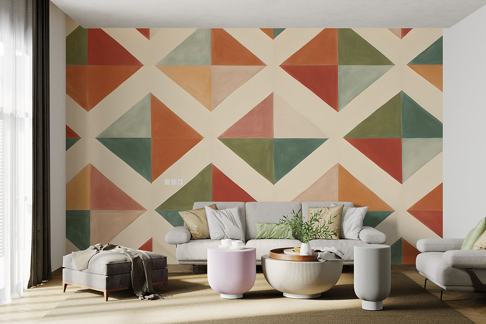 Modern Geometric Pattern Wallpaper