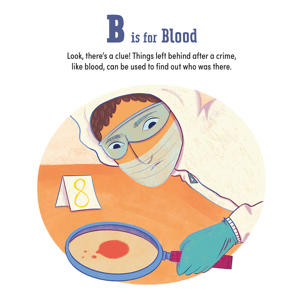 Thumbnail: C Is for Crime Scene: A Forensics A to Z Book