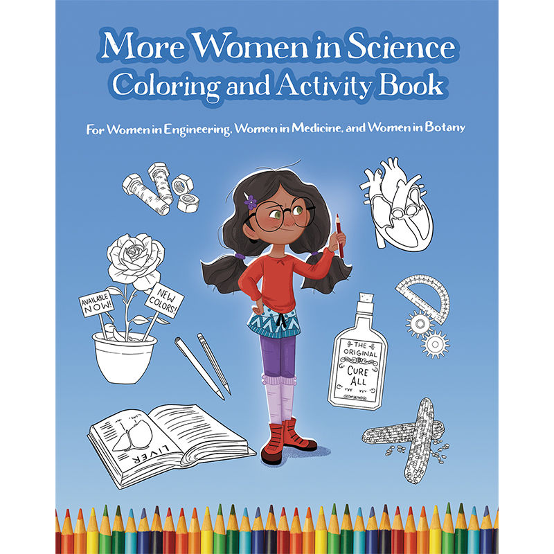 More Women in Science Coloring and Activity Book