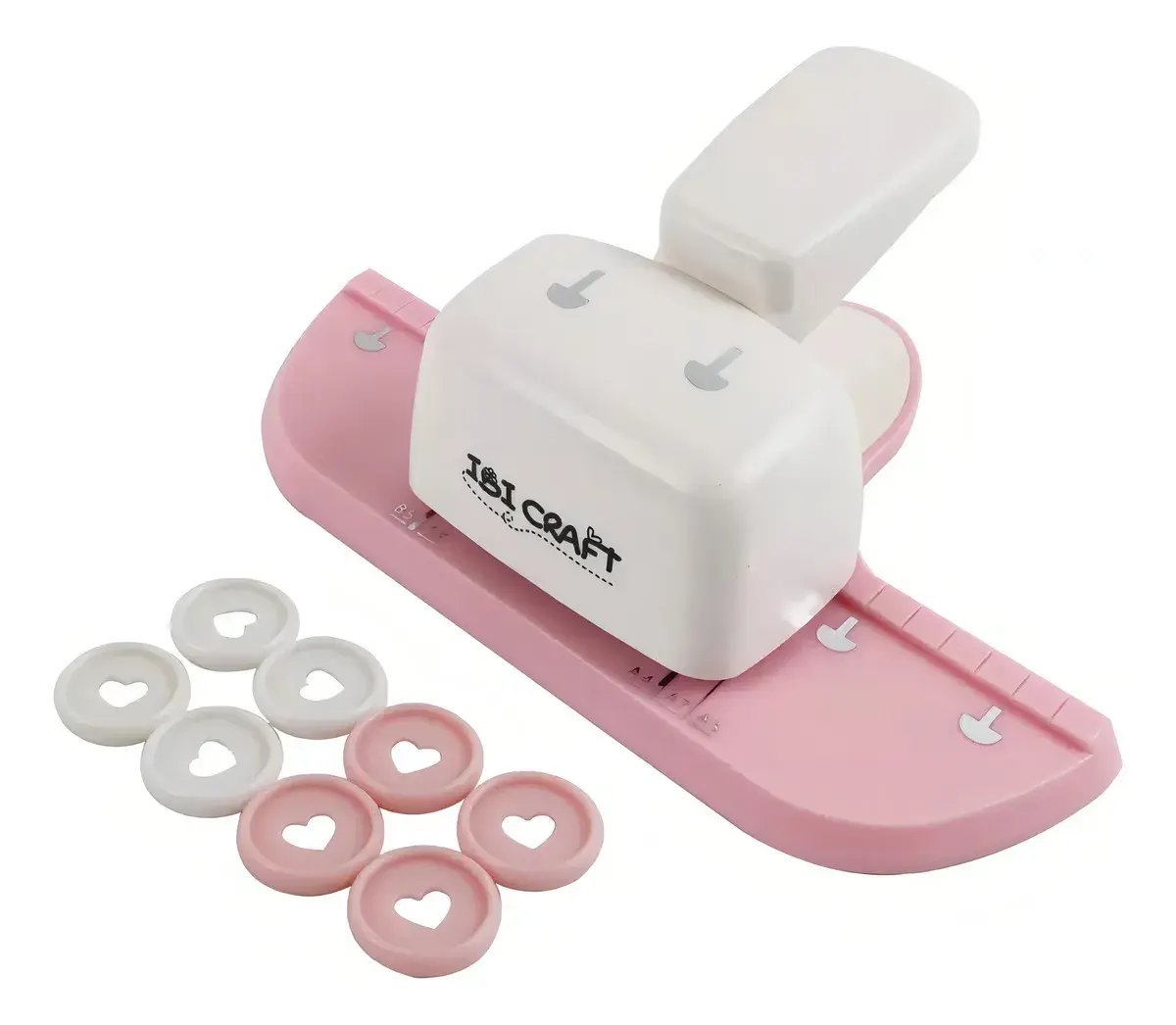 Perforadora Ibi Craft + 8 Discos De Encuadernación