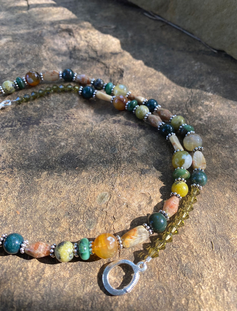 Thumbnail: Spring Has Sprung Necklace & Earring Set
