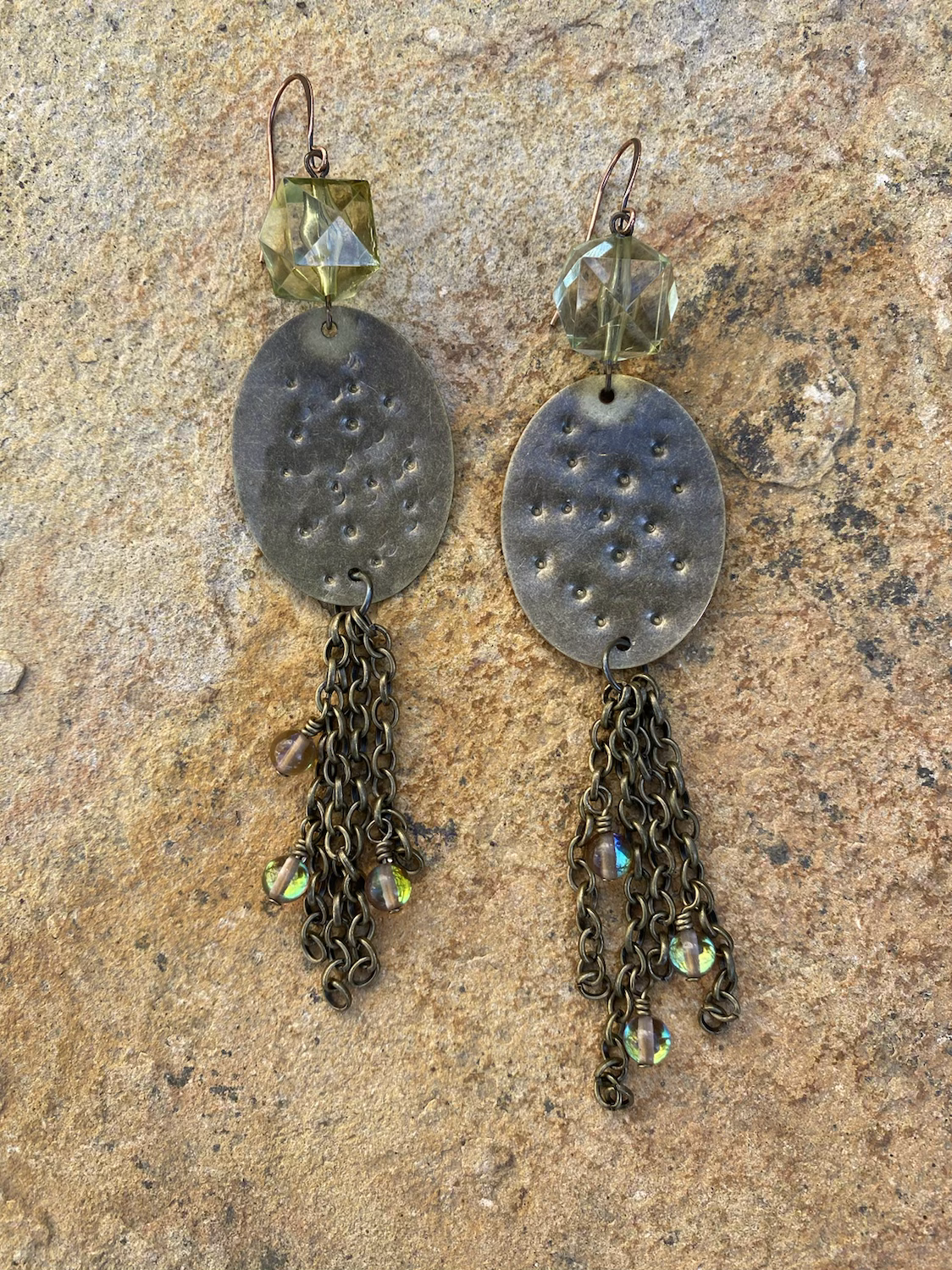 Rainbow Quartz Earrings
