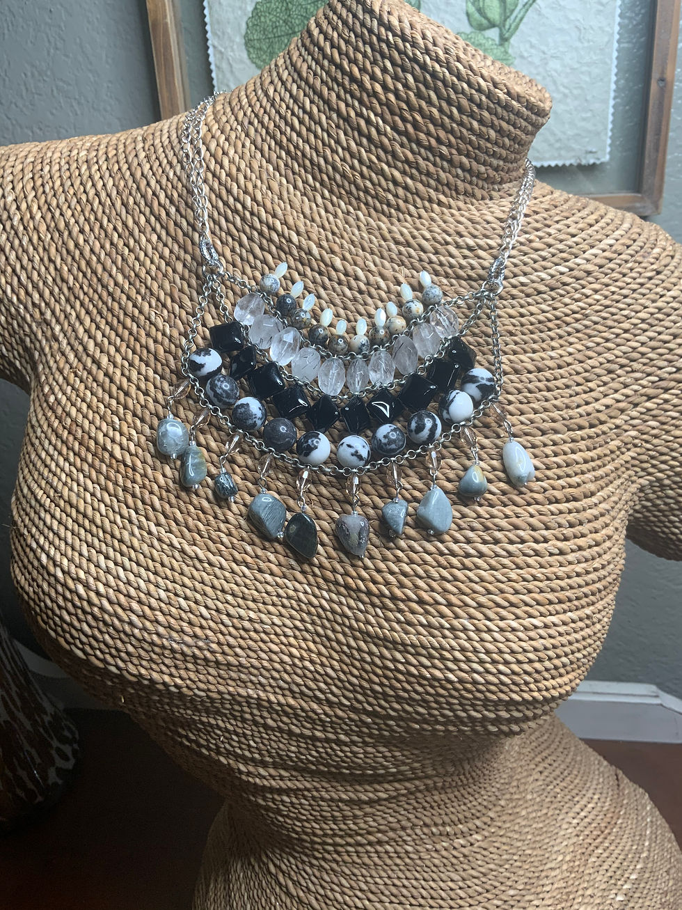 Zebra Stripes Necklace