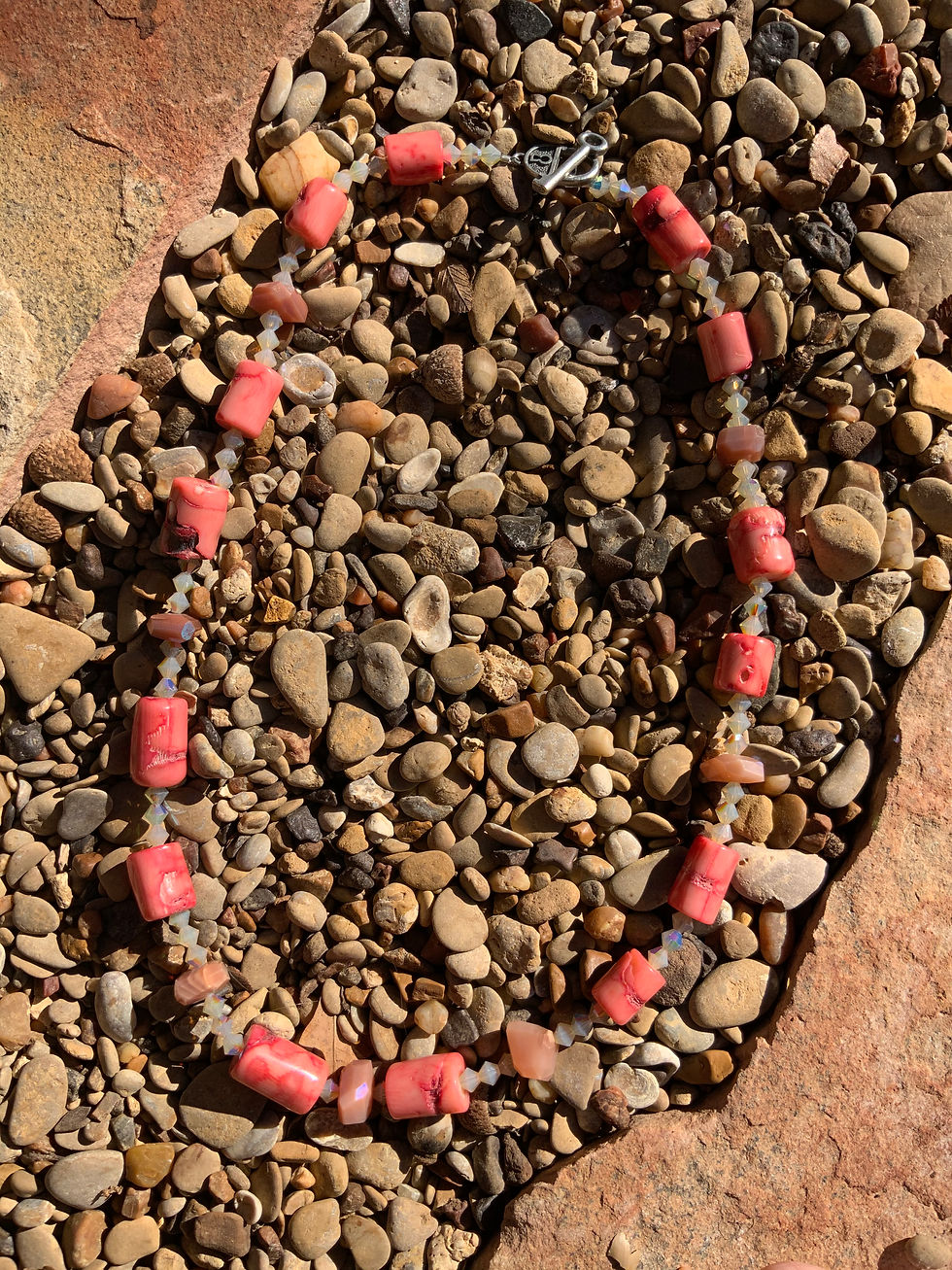 Thumbnail: Pink Coral Necklace