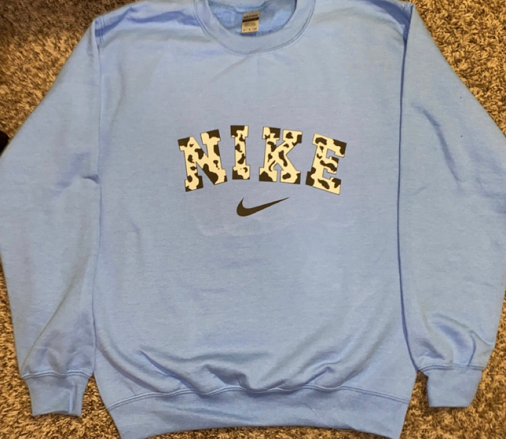 Buy Nike Sweatshirt Cow Print Off 65
