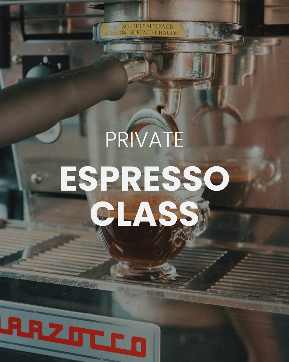 Private Espresso Class