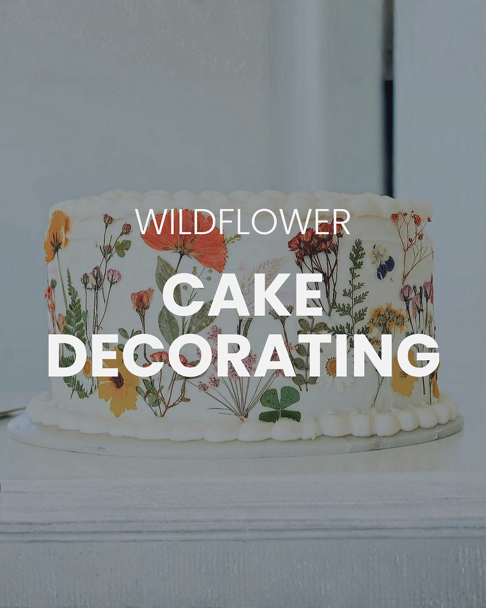 Wildflower Cake Decorating Class