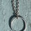 Thumbnail: La joie de vie silver necklace large made to order 