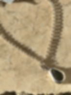 lymington green sea glass silver bracelet