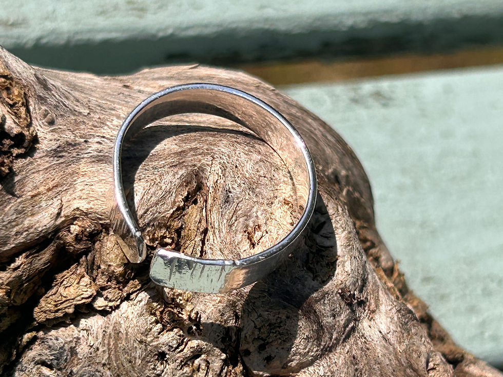 Thumbnail: silver band Ring 