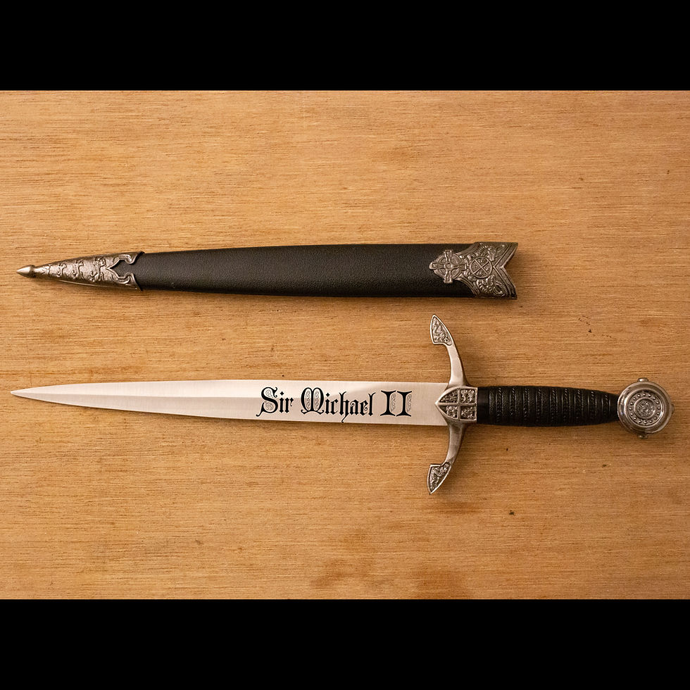 Thumbnail: Personalized Medieval Dagger