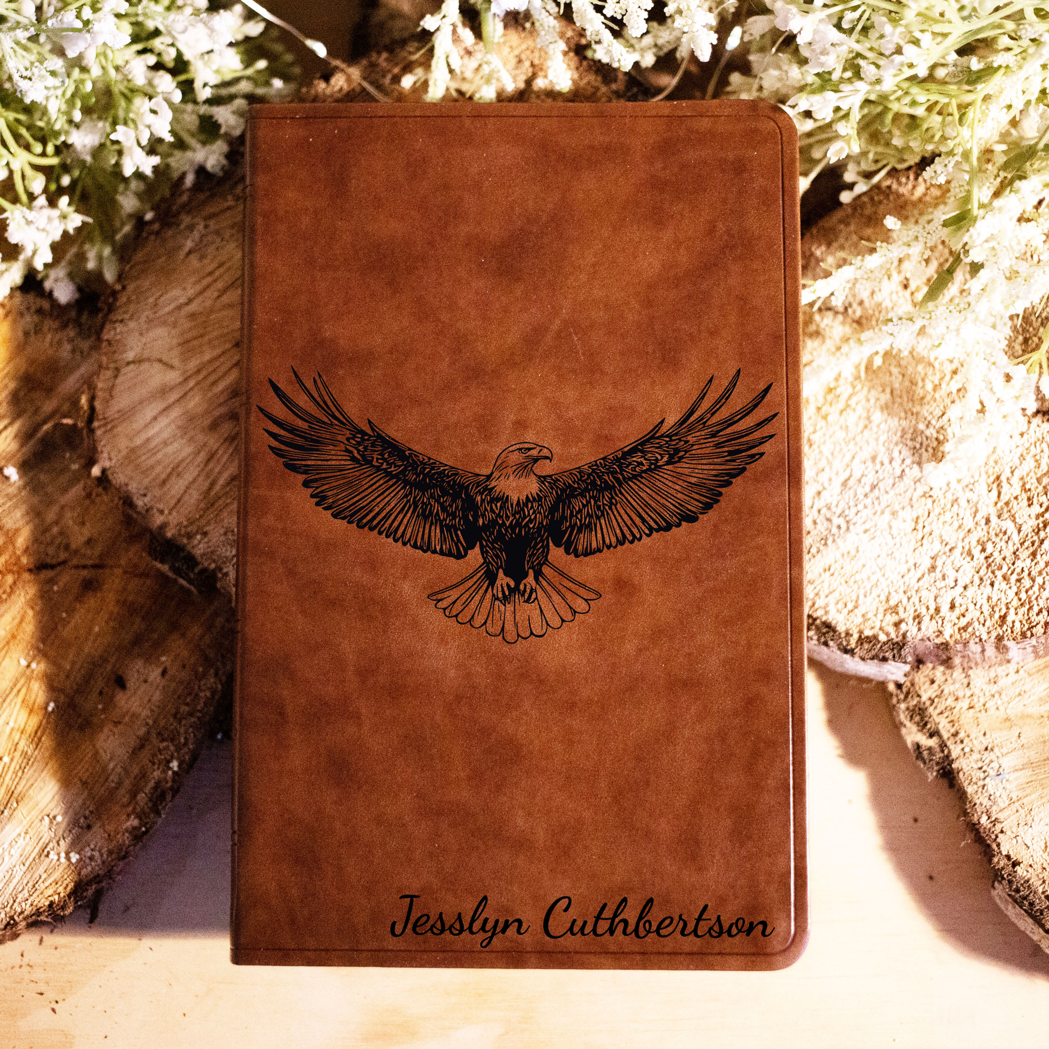 Personalized Eagle Name Bible