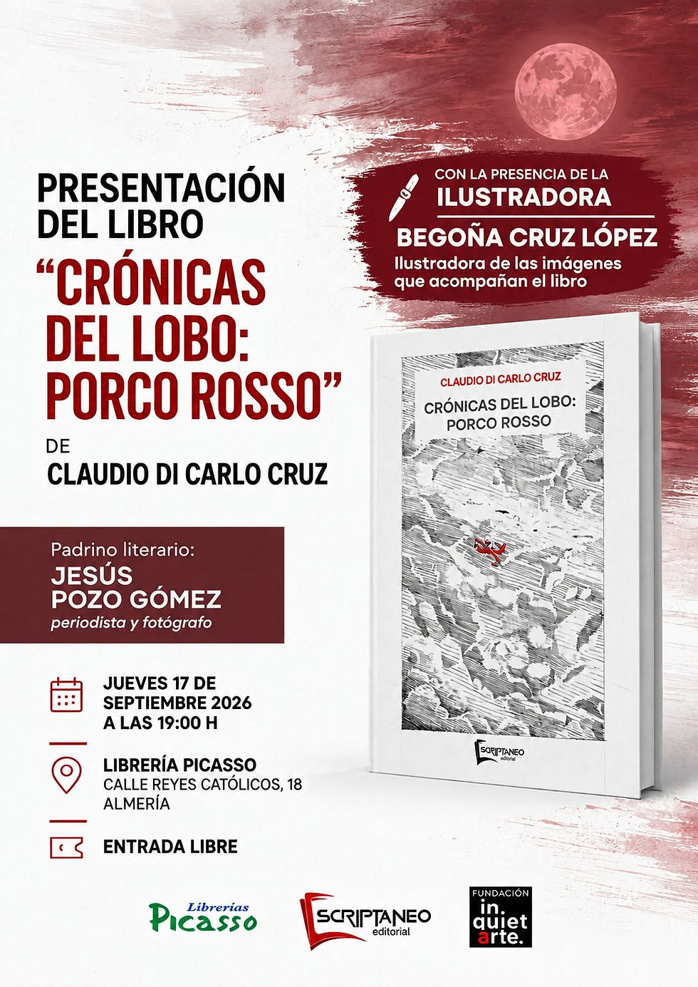 PRESENTACIÓN DE "CRÓNICAS DEL LOBO: PORCO ROSSO"