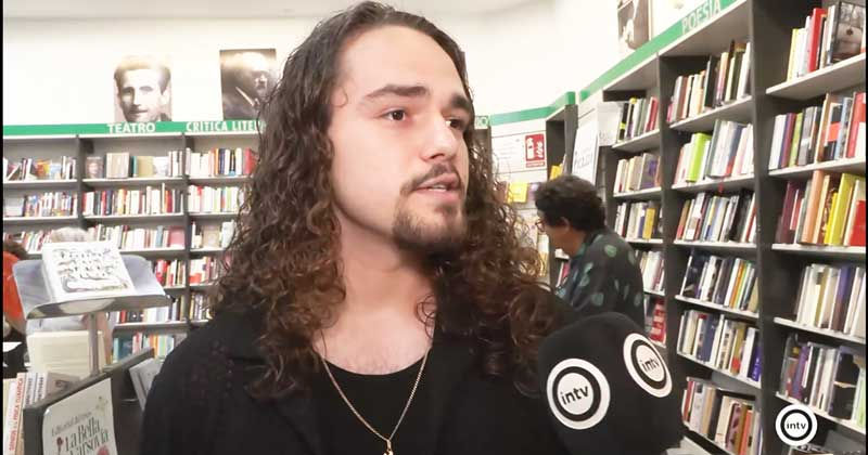 Interalmería Televisión entrevista a Claudio Di Carlo Cruz con motivo de «Crónicas del Lobo: Porco Rosso»