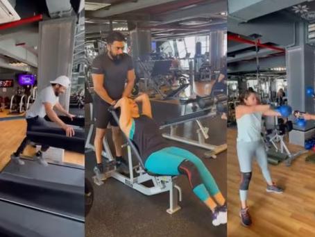 Suriya and Jyotika's Inspiring Couple Workout Sparks Fitness Frenzy