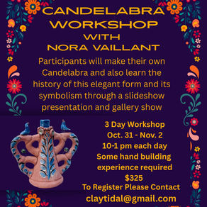 Candelabra Workshop with Nora Vaillant