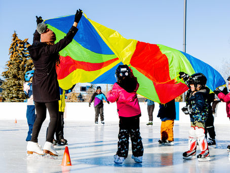 Learn-To-Skate at the Inglewood Community Hall