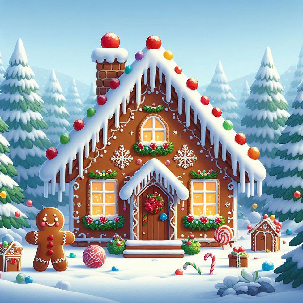 Gingerbread House Wax Melt Bar (50g)