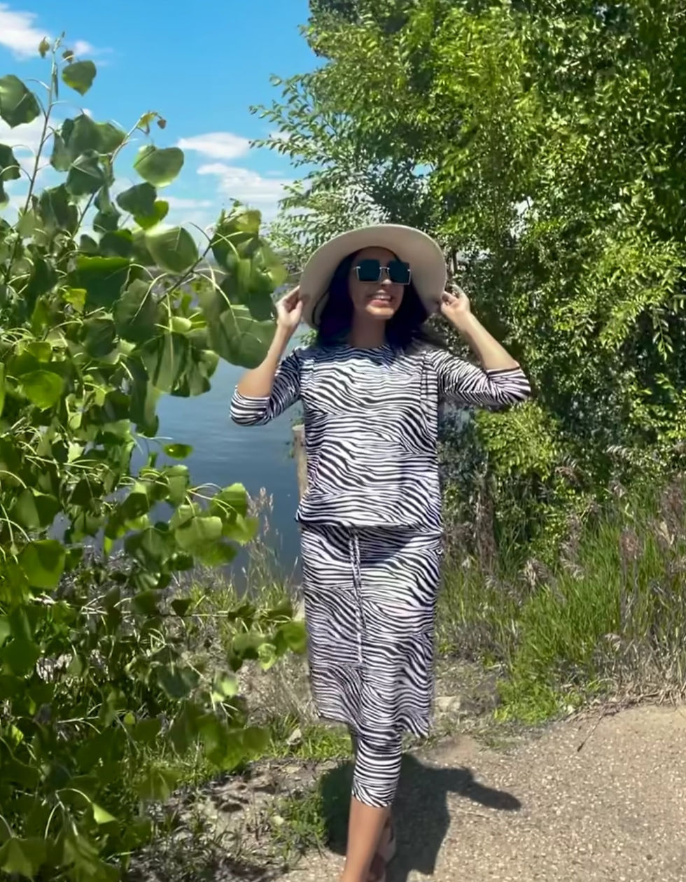 Thumbnail: Swim top (matching skirt sold separately) 