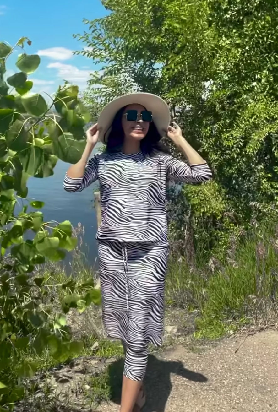 Thumbnail: Swim top (matching skirt sold separately) 