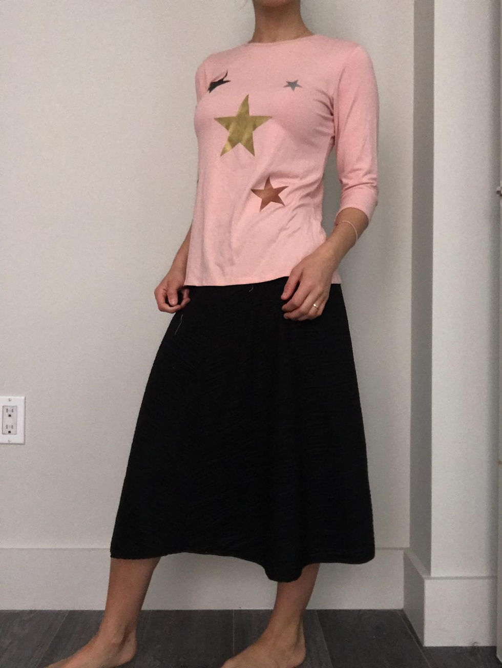 Thumbnail: Girls 3/4 sleeve tshirt