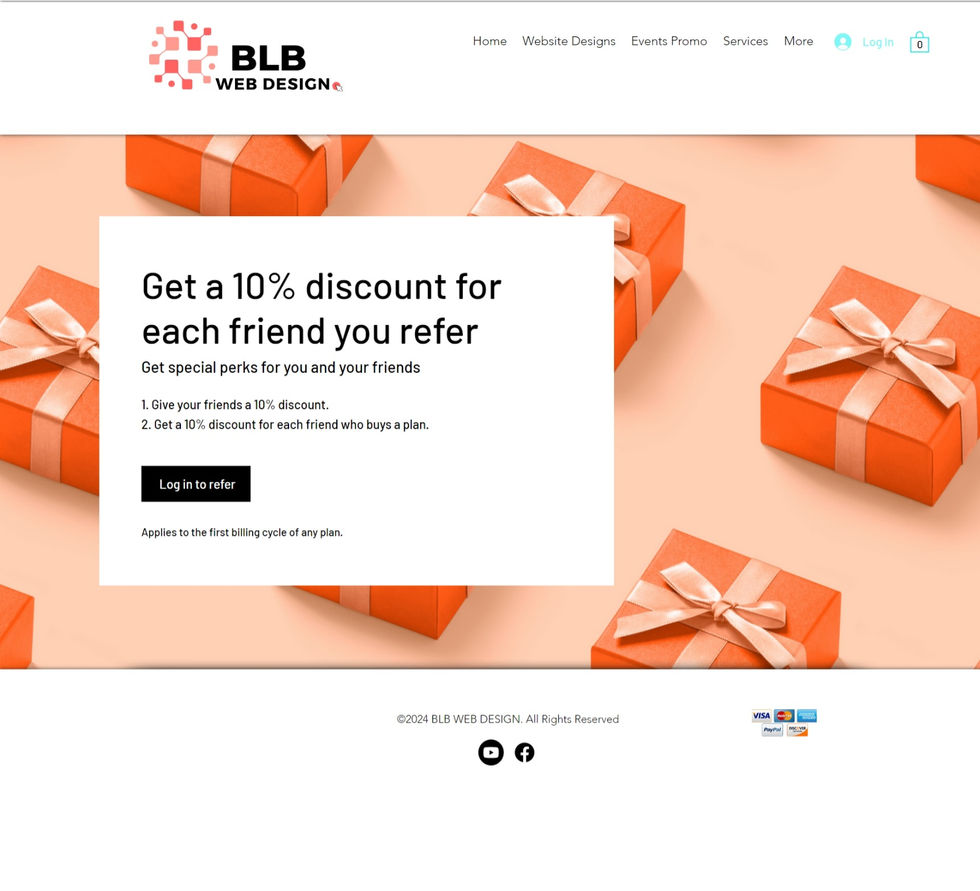 Referral feature