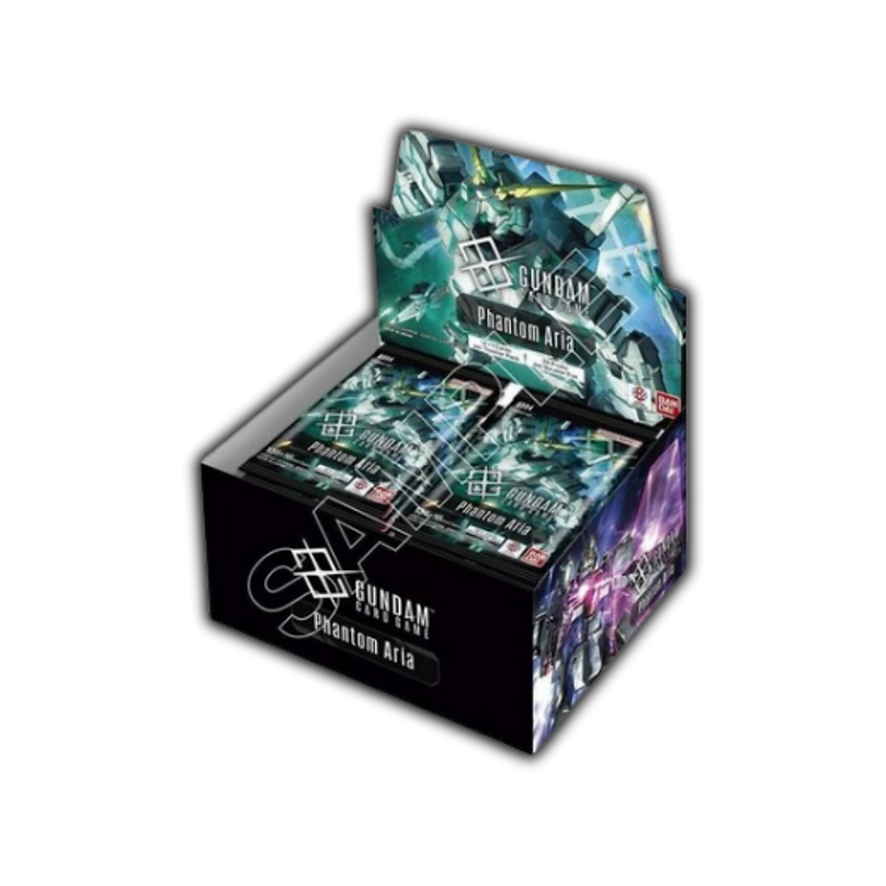 Gundam TCG - GD04 Phantom Aria Booster Box | The Gamers XP Gundam TCG - GD04 Phantom Aria Booster Box | The Gamers XP