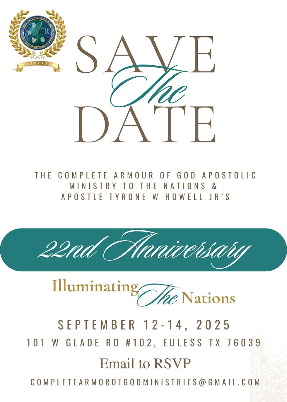 22nd Anniversary Celebration