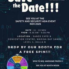 See you tomorrow !!! Drop by our booth for your SPIN !